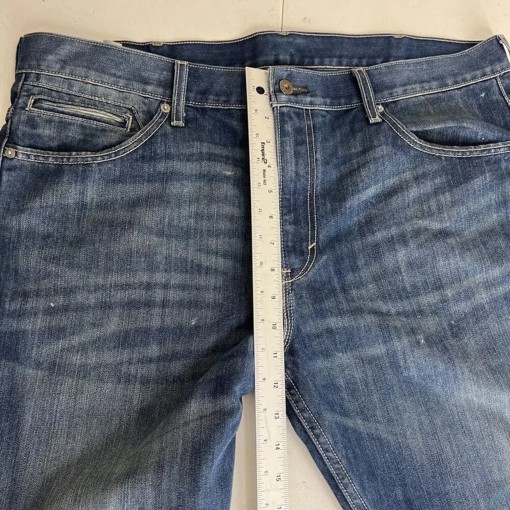 Levi's 527 Bootcut Jeans Men's 38x32 Medium Wash‎ Western Rancher EUC